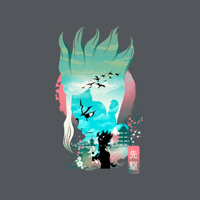 Senku Landscape-none removable cover w insert throw pillow-dandingeroz
