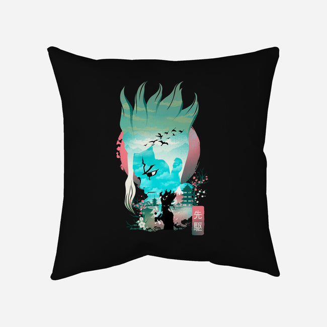 Senku Landscape-none removable cover w insert throw pillow-dandingeroz