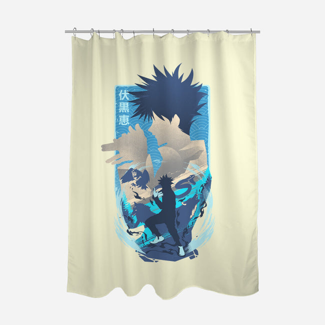 Shadow Shikigami User-none polyester shower curtain-hypertwenty