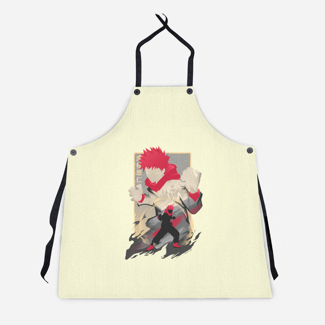 The Tiger of West Junior High-unisex kitchen apron-hypertwenty