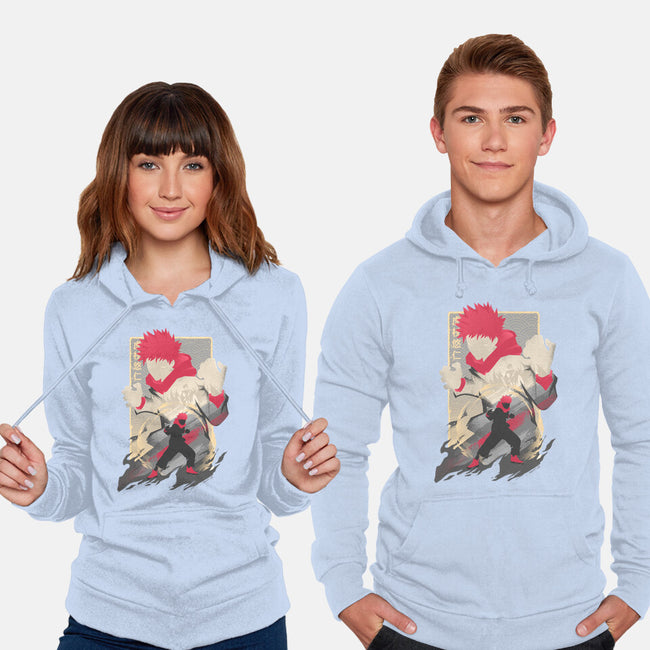 The Tiger of West Junior High-unisex pullover sweatshirt-hypertwenty