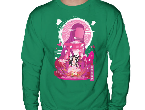 Nezuko Negative Space