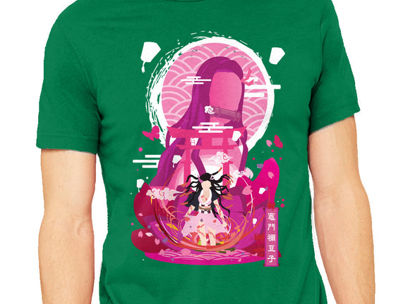 Nezuko Negative Space