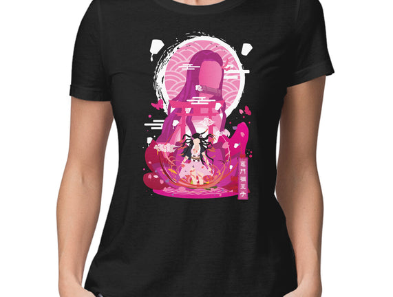 Nezuko Negative Space