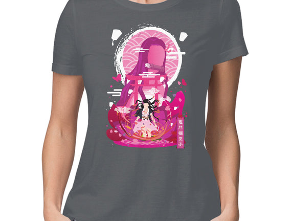 Nezuko Negative Space