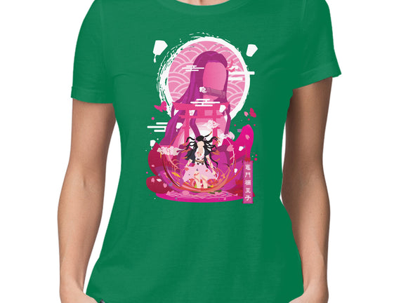 Nezuko Negative Space