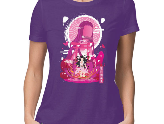 Nezuko Negative Space