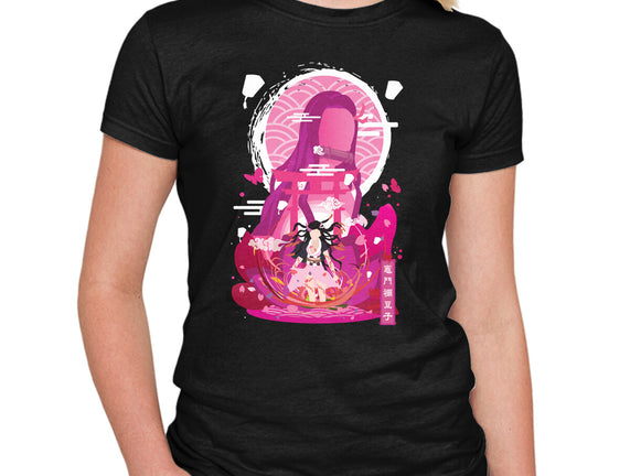 Nezuko Negative Space