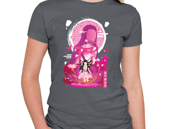 Nezuko Negative Space