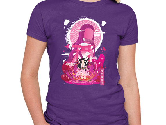 Nezuko Negative Space