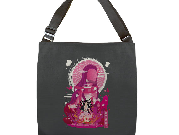 Nezuko Negative Space
