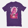 Nezuko Negative Space-womens fitted tee-SwensonaDesigns