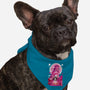 Nezuko Negative Space-dog bandana pet collar-SwensonaDesigns