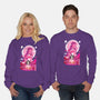 Nezuko Negative Space-unisex crew neck sweatshirt-SwensonaDesigns