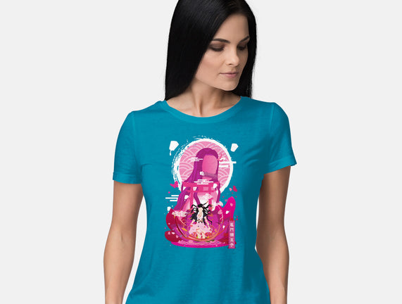 Nezuko Negative Space