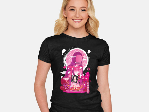 Nezuko Negative Space