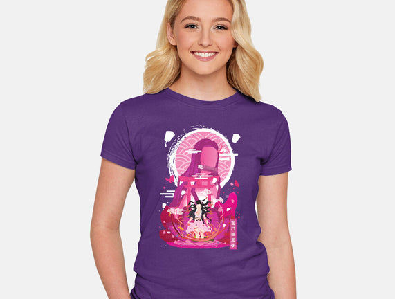 Nezuko Negative Space