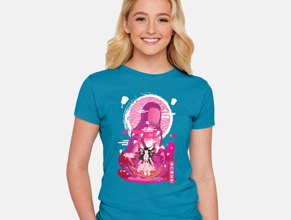 Nezuko Negative Space