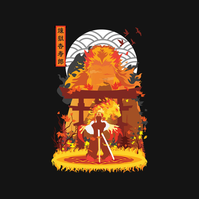 Kyojuro Rengoku-none drawstring bag-SwensonaDesigns