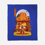 Kyojuro Rengoku-none fleece blanket-SwensonaDesigns