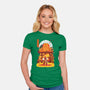 Kyojuro Rengoku-womens fitted tee-SwensonaDesigns