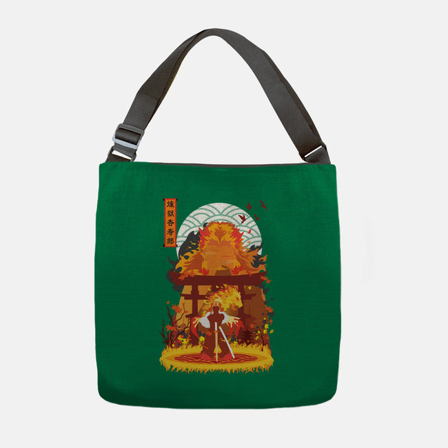 Kyojuro Rengoku-none adjustable tote-SwensonaDesigns