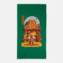 Kyojuro Rengoku-none beach towel-SwensonaDesigns