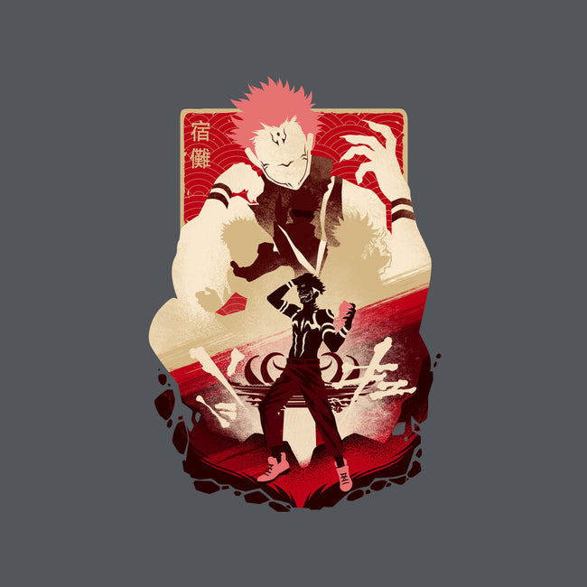 King Of Curses-none removable cover w insert throw pillow-hypertwenty