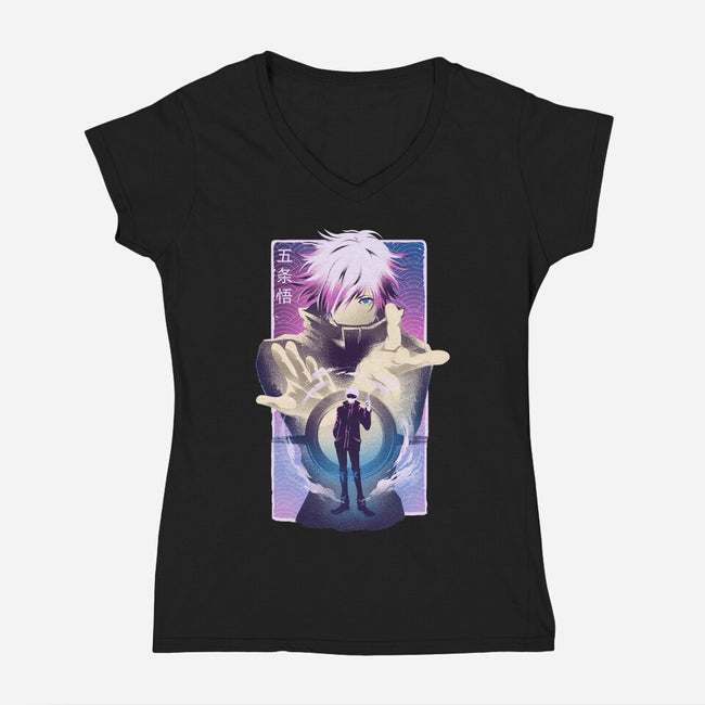 Unlimited Void-womens v-neck tee-hypertwenty