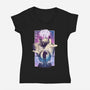Unlimited Void-womens v-neck tee-hypertwenty