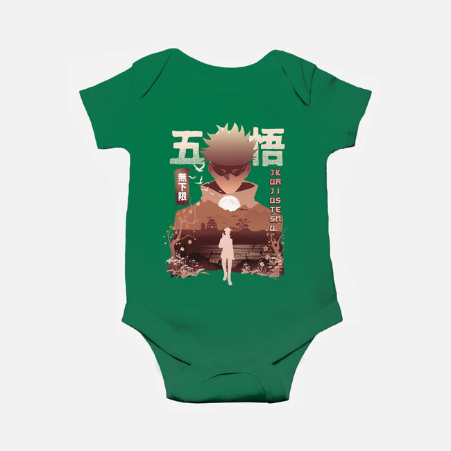 Gojo Satoru-baby basic onesie-hirolabs