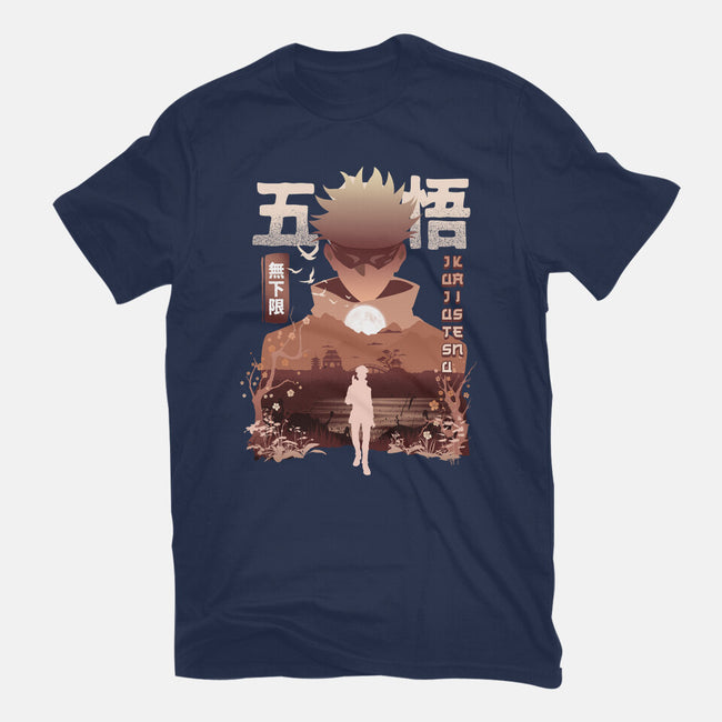 Gojo Satoru-womens fitted tee-hirolabs