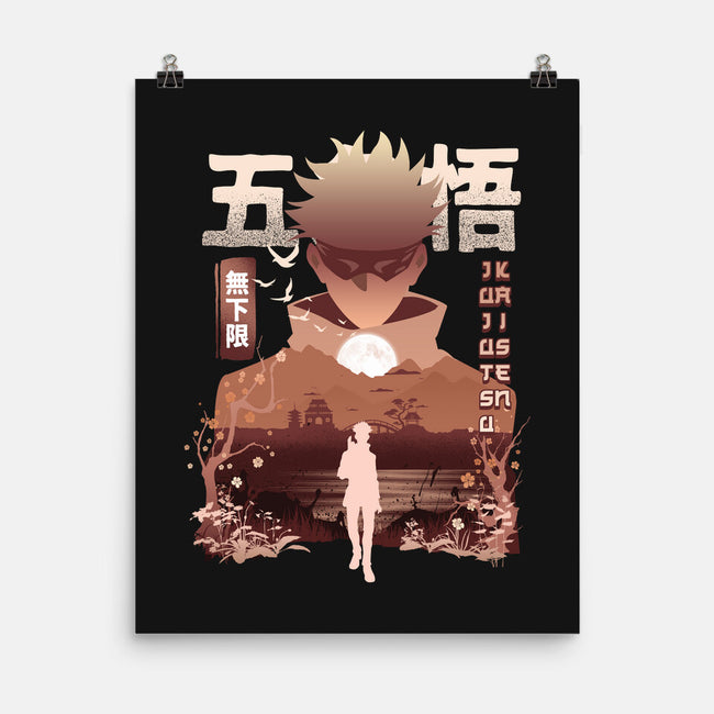 Gojo Satoru-none matte poster-hirolabs