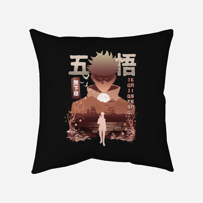 Gojo Satoru-none non-removable cover w insert throw pillow-hirolabs
