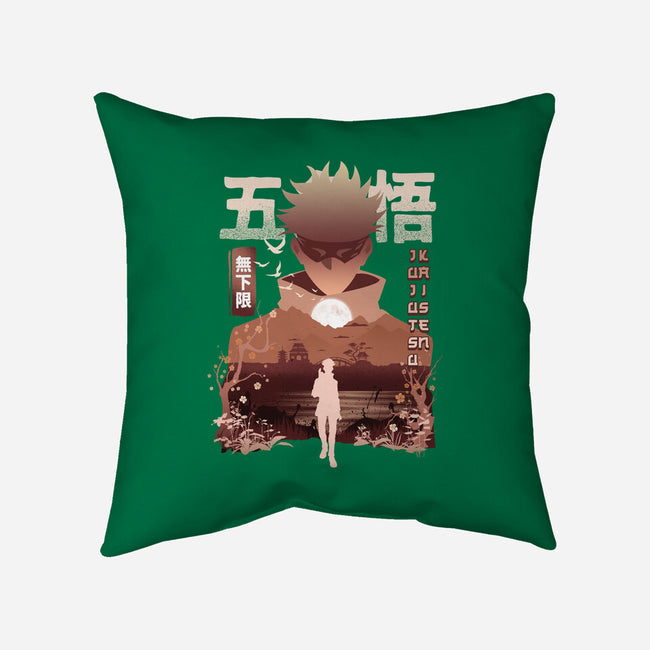 Gojo Satoru-none non-removable cover w insert throw pillow-hirolabs