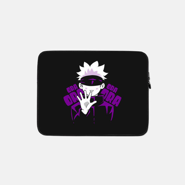 Ora Ora Jujutsu-none zippered laptop sleeve-constantine2454