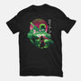 Zoro Landscape-womens fitted tee-dandingeroz