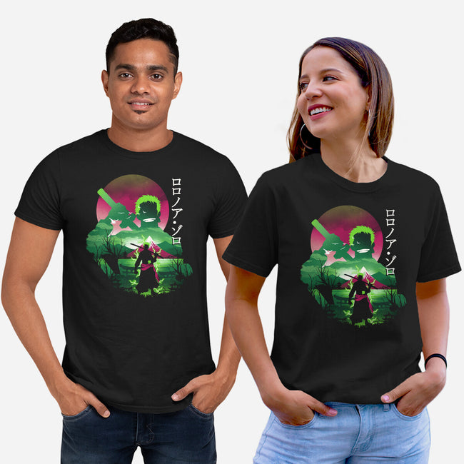 Zoro Landscape-unisex basic tee-dandingeroz