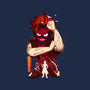Red Riot-none removable cover w insert throw pillow-hirolabs