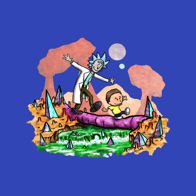Look Morty!-none removable cover w insert throw pillow-NightWolf Studios