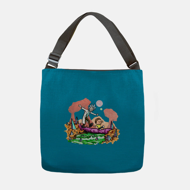 Look Morty!-none adjustable tote-NightWolf Studios