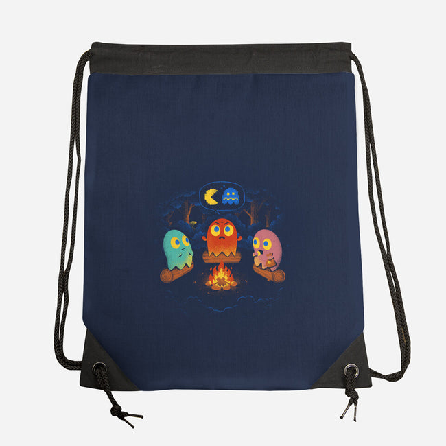 Ghost Stories-none drawstring bag-spiritgreen