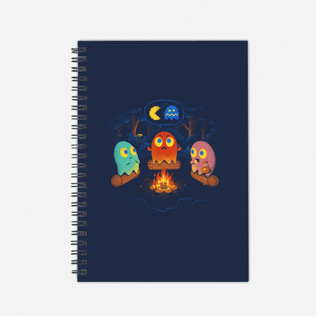 Ghost Stories-none dot grid notebook-spiritgreen