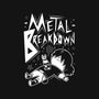 Metal Breakdown-none glossy sticker-Domii