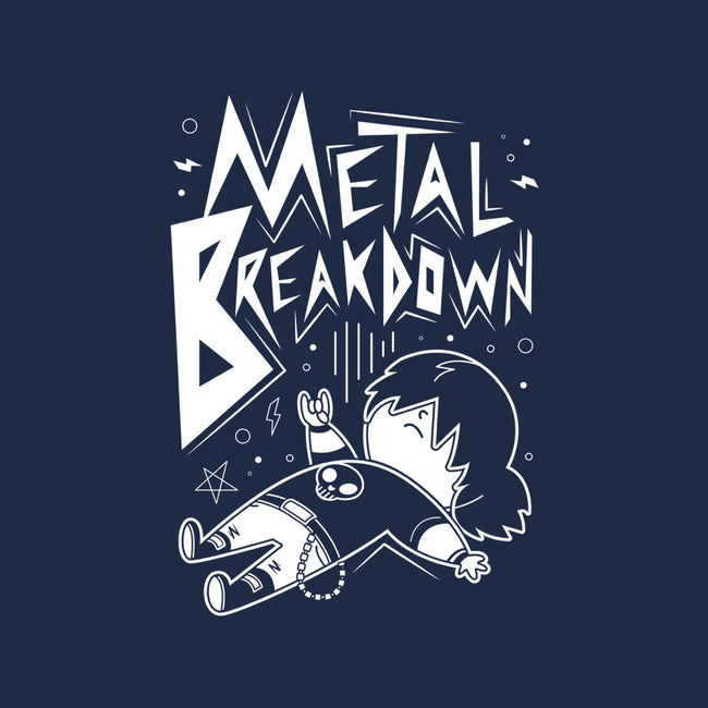 Metal Breakdown-none beach towel-Domii