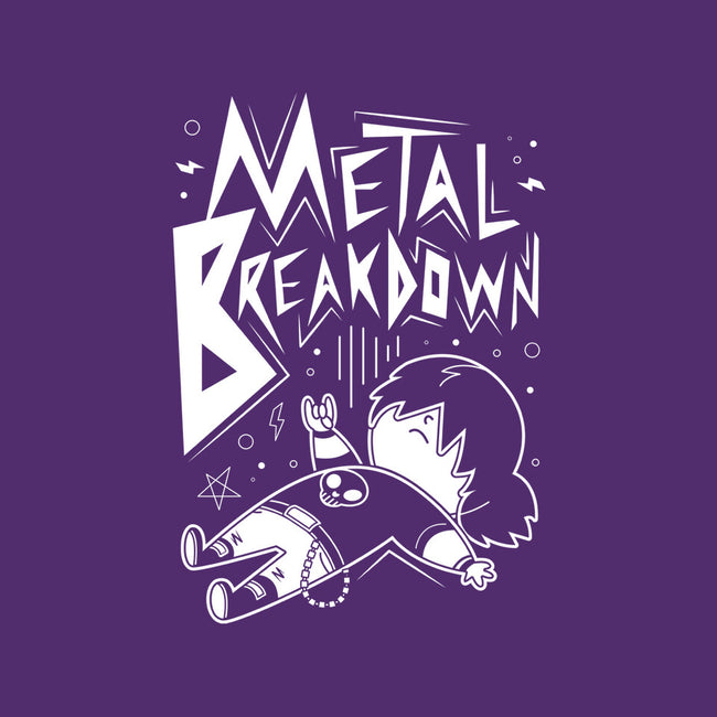 Metal Breakdown-none polyester shower curtain-Domii