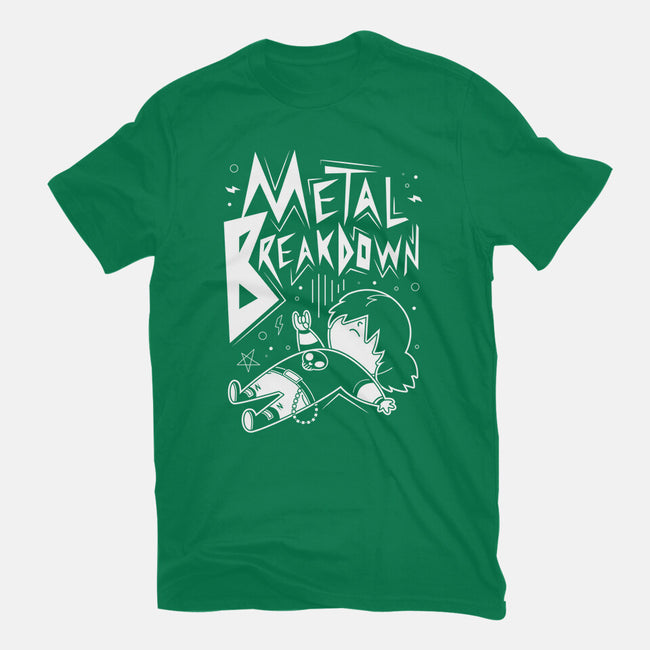 Metal Breakdown-mens heavyweight tee-Domii