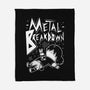 Metal Breakdown-none fleece blanket-Domii