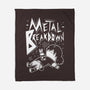 Metal Breakdown-none fleece blanket-Domii