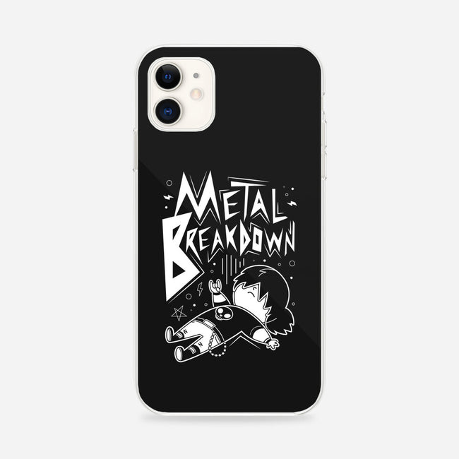Metal Breakdown-iphone snap phone case-Domii
